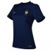 Cheap France Kingsley Coman #20 Home Football Shirt Women World Cup 2022 Short Sleeve